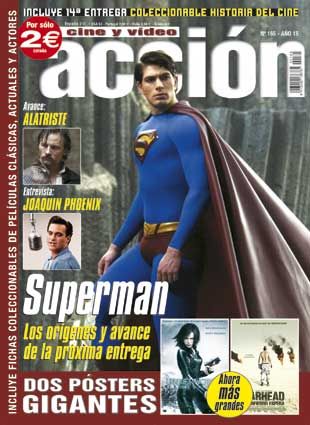 ACCION magazine side cover Issue 165 February 2006