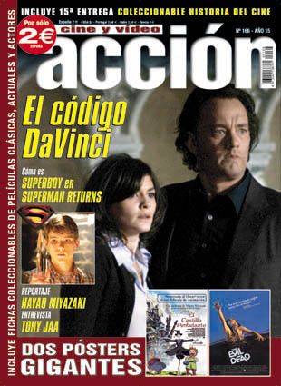 ACCION magazine side cover Issue 166 March 2006