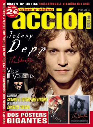 ACCION magazine side cover Issue 167 April 2006