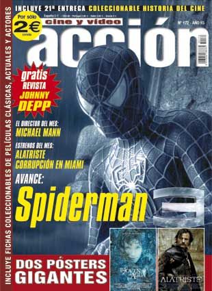 ACCION magazine side cover Issue 172 September 2006