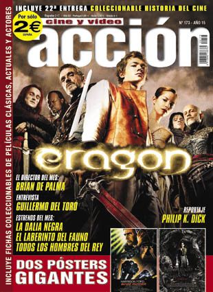 ACCION magazine side cover Issue 173 October 2006