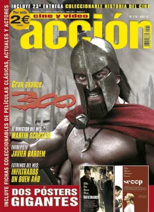 ACCION magazine side cover Issue 174 November 2006