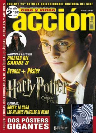 ACCION magazine side cover Issue 176 January 2007