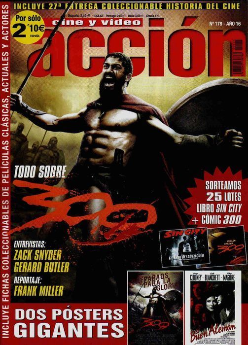 ACCION magazine side cover Issue 178 March 2007