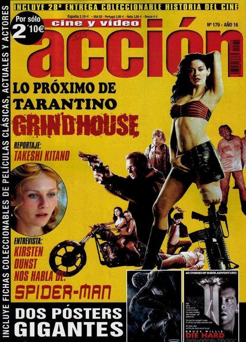 ACCION magazine side cover Issue 179 April 2007