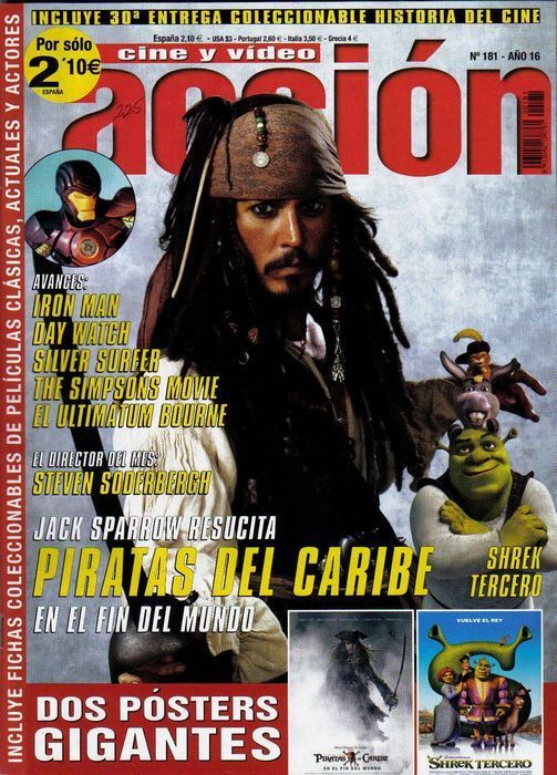 ACCION magazine side cover Issue 181 June 2007
