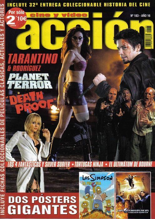 ACCION magazine side cover Issue 183 August 2007
