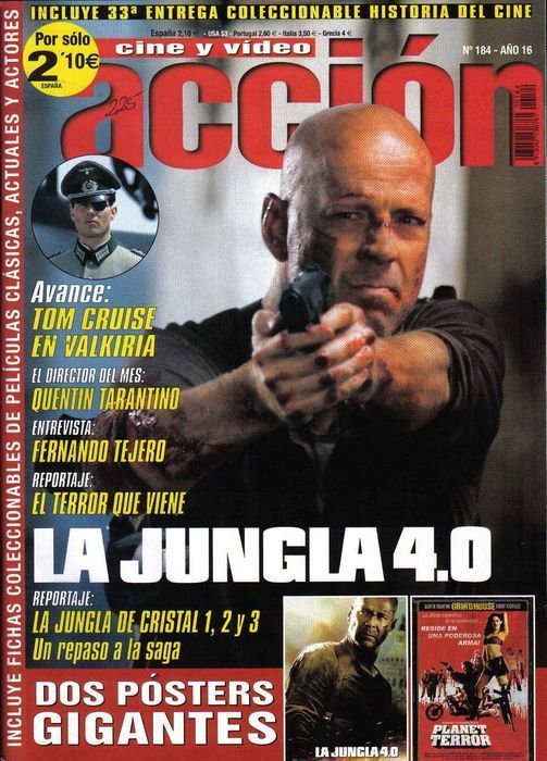 ACCION magazine side cover Issue 184 September 2007