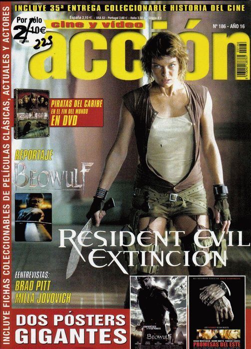 ACCION magazine side cover Issue 186 November 2007