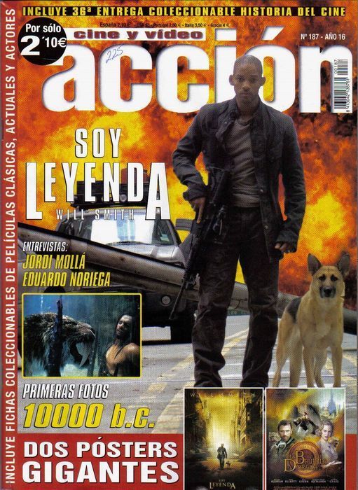 ACCION magazine side cover Issue 187 December 2007