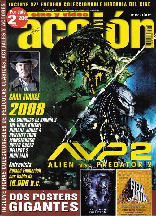 ACCION magazine side cover Issue 188 January 2008