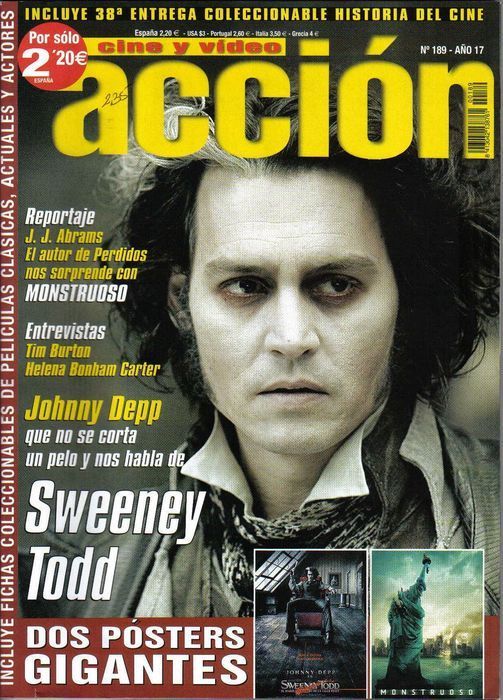 ACCION magazine side cover Issue 189 February 2008