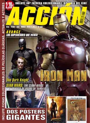 ACCION magazine side cover Issue 191 April 2008