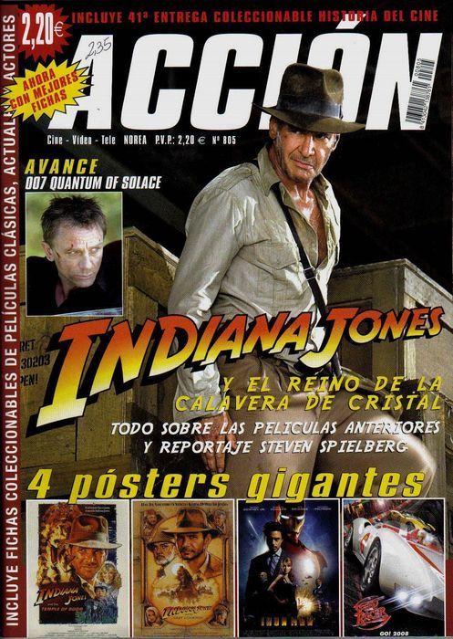 ACCION magazine side cover Issue 192 May 2008