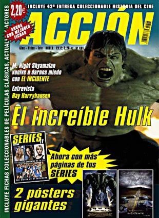 ACCION magazine side cover Issue 193 June 2008