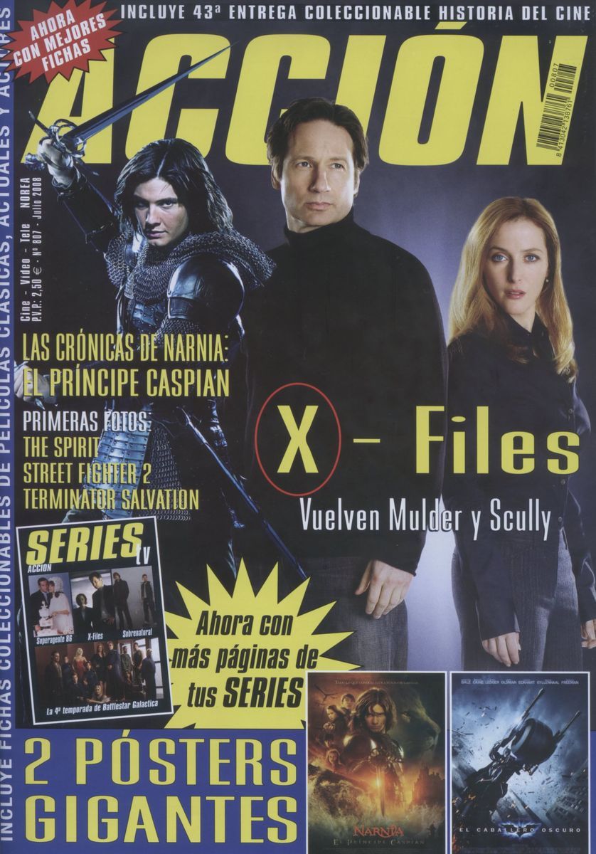 ACCION magazine side cover Issue 194 July 2008