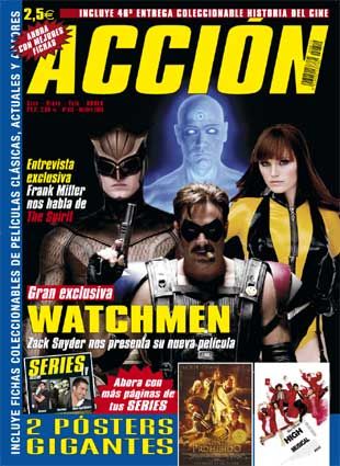 ACCION magazine side cover Issue 197 October 2008