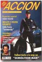 ACCION magazine side cover Issue 20 January 1994