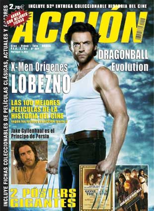 ACCION magazine side cover Issue 203 April 2009