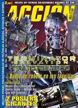 ACCION magazine side cover Issue 205 June 2009