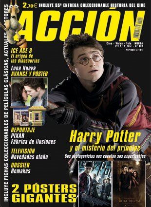 ACCION magazine side cover Issue 206 July 2009