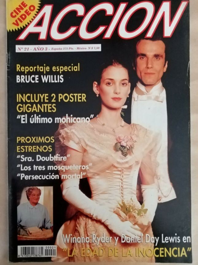 ACCION magazine side cover Issue 21 February 1994