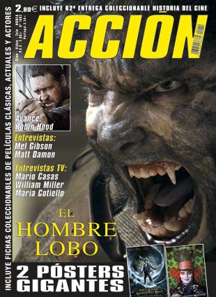 ACCION magazine side cover Issue 213 February 2010