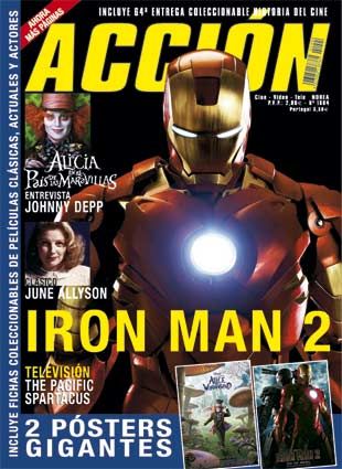 ACCION magazine side cover Issue 215 April 2010