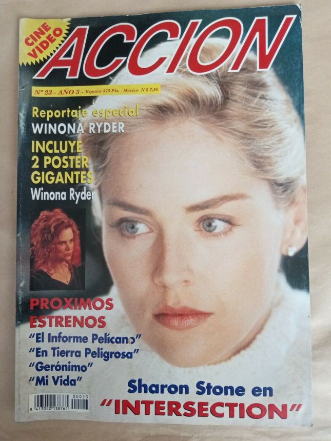 ACCION magazine side cover Issue 23 April 1994