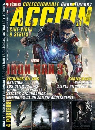 ACCION magazine side cover Issue 251 April 2013