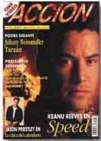 ACCION magazine side cover Issue 27 August 1994