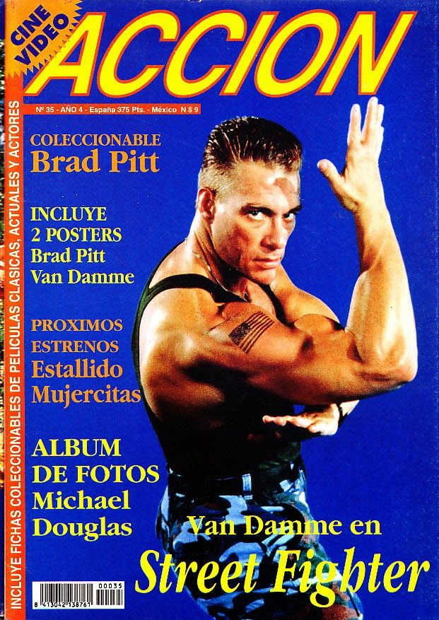 ACCION magazine side cover Issue 35 April 1995