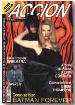 ACCION magazine side cover Issue 38 July 1995