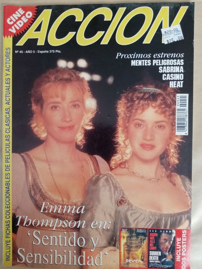 ACCION magazine side cover Issue 45 February 1996