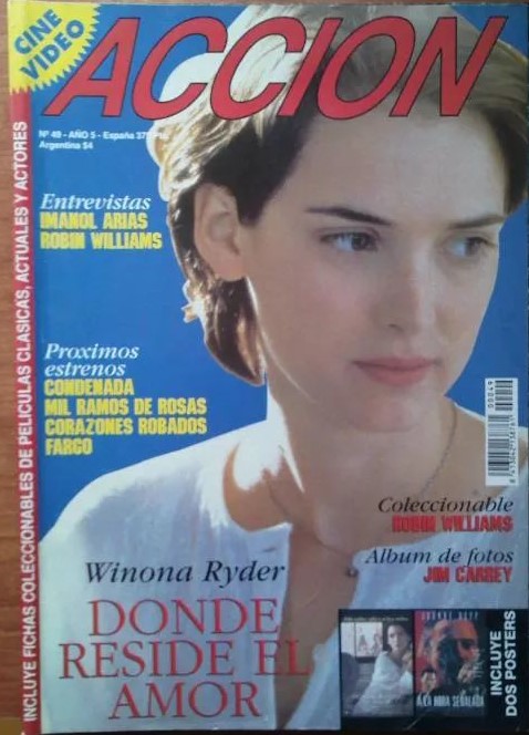 ACCION magazine side cover Issue 49 June 1996
