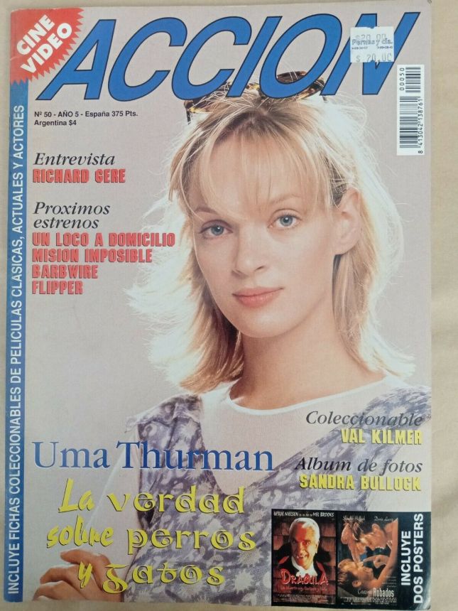 ACCION magazine side cover Issue 50 July 1996