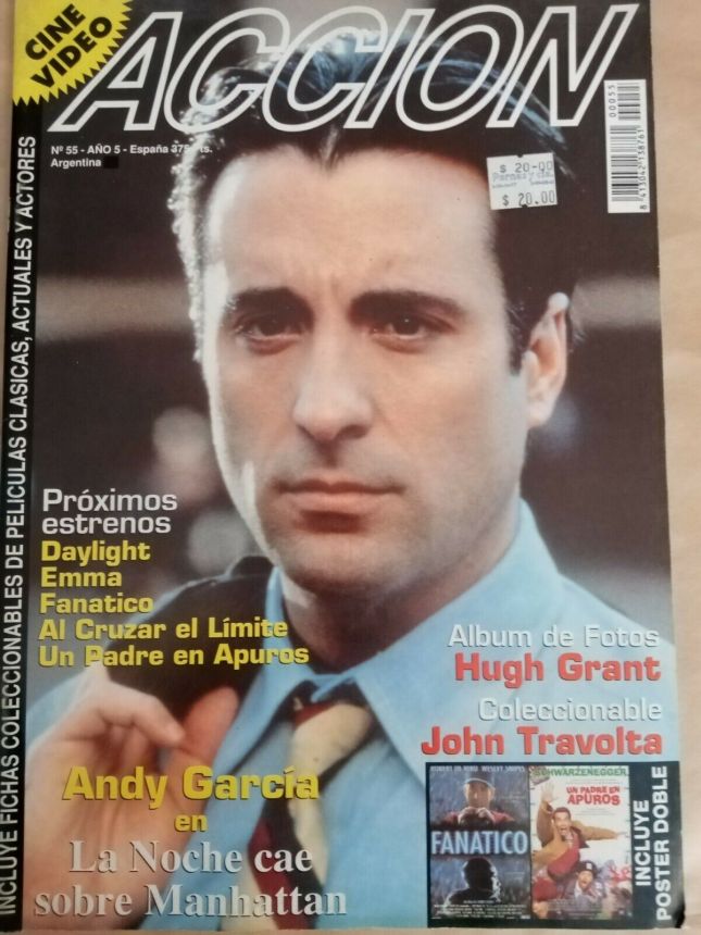 ACCION magazine side cover Issue 55 December 1996