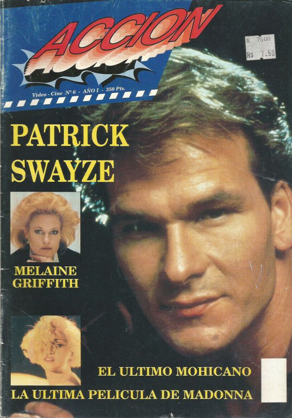 ACCION magazine side cover Issue 6 November 1992