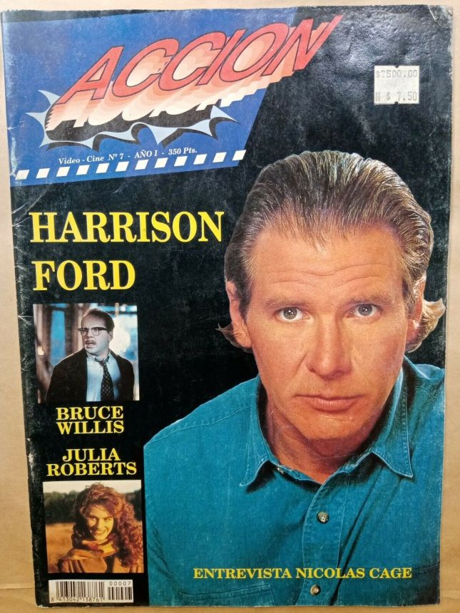 ACCION magazine side cover Issue 7 December 1992