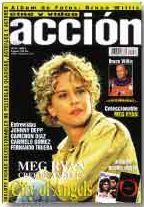 ACCION magazine side cover Issue 74 July 1998