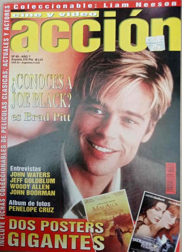 ACCION magazine side cover Issue 80 January 1999
