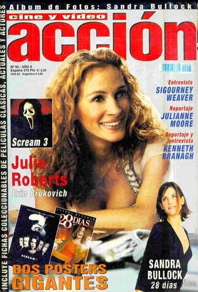 ACCION magazine side cover Issue 95 April 2000