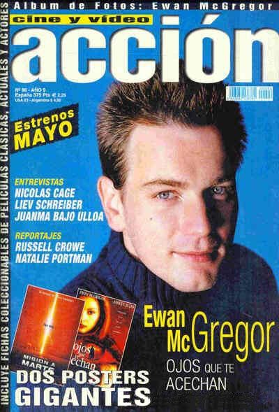 ACCION magazine side cover Issue 96 May 2000
