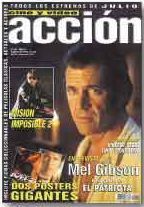 ACCION magazine side cover Issue 98 July 2000
