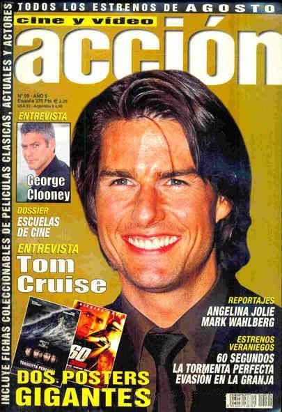 ACCION magazine side cover Issue 99 August 2000