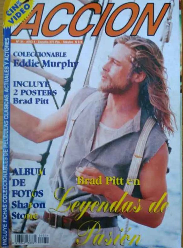 ACCION magazine side cover Issue 34  March 1995