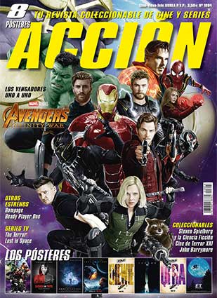 ACCION magazine side cover  April 2018