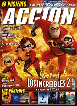 ACCION magazine side cover  August 2018
