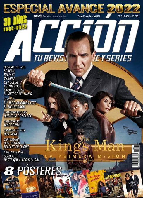 ACCION magazine side cover  January 2022