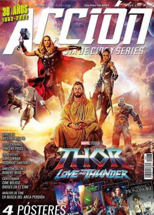 ACCION magazine side cover  July 2022